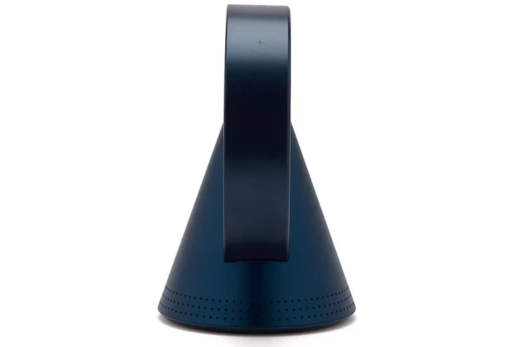 Lexon Conic Radio Alarm Clock With FM Bluetooth Speaker - Blue
