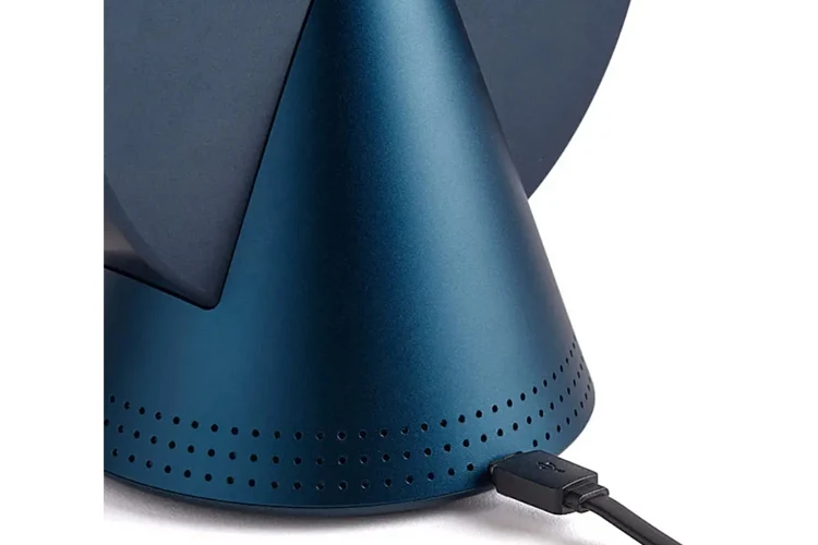 Lexon Conic Radio Alarm Clock With FM Bluetooth Speaker - Blue