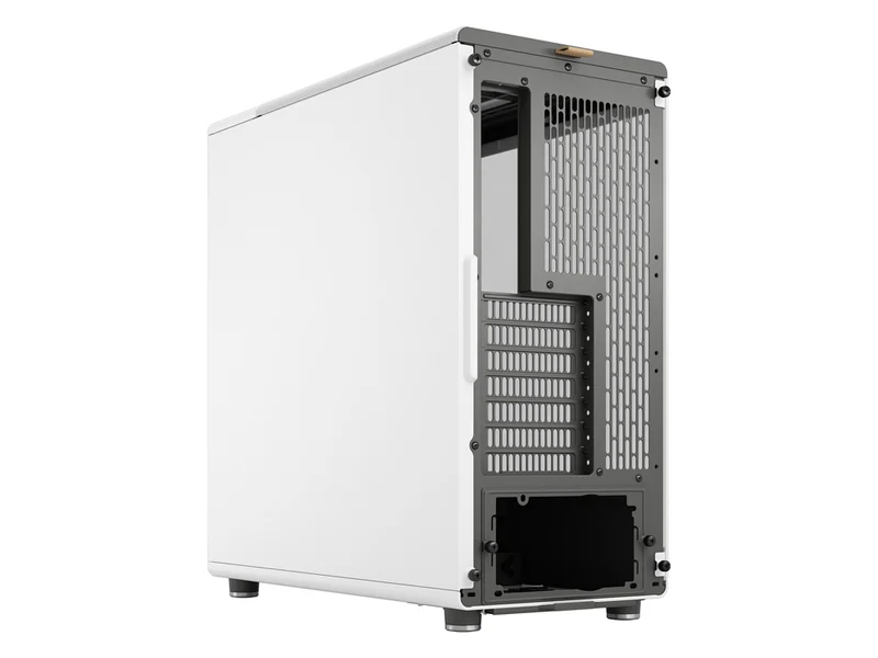 Fractal Design North Mid-Tower Case - Chalk White TG Clear