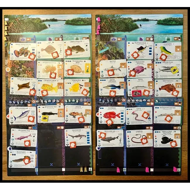 Stonemaier Games Finspan Sharks and Reefs