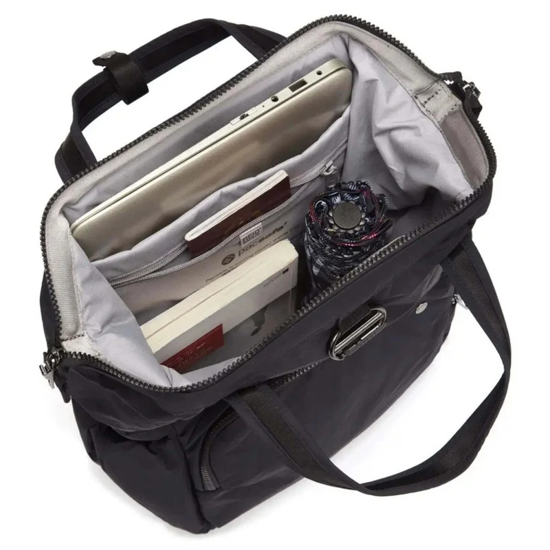 Pacsafe Citysafe CX Econyl Anti-Theft 16" Laptop Backpack - Black