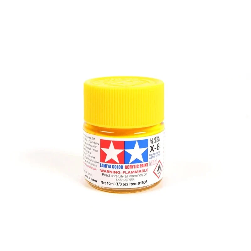 Tamiya Acrylic Gloss Lemon Yellow 10ml