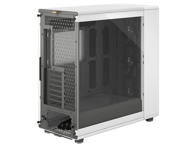 Fractal Design North XL Mid-Tower Case - Chalk White TG Clear