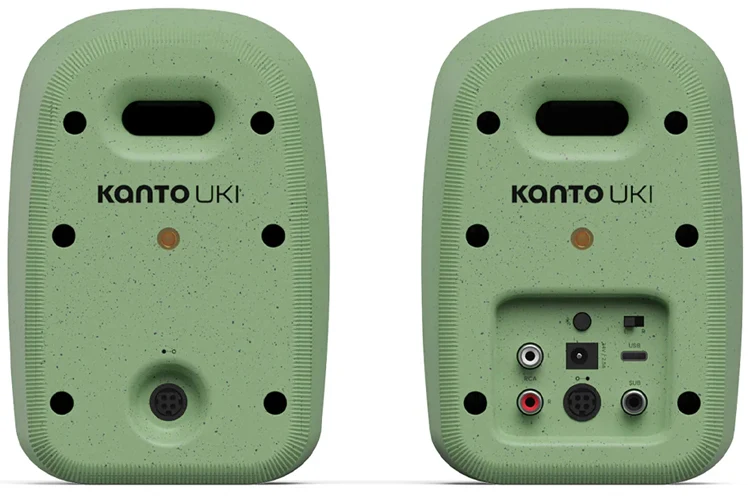 Kanto UKI 100W Desktop Speakers with Bluetooth (Matte Green)