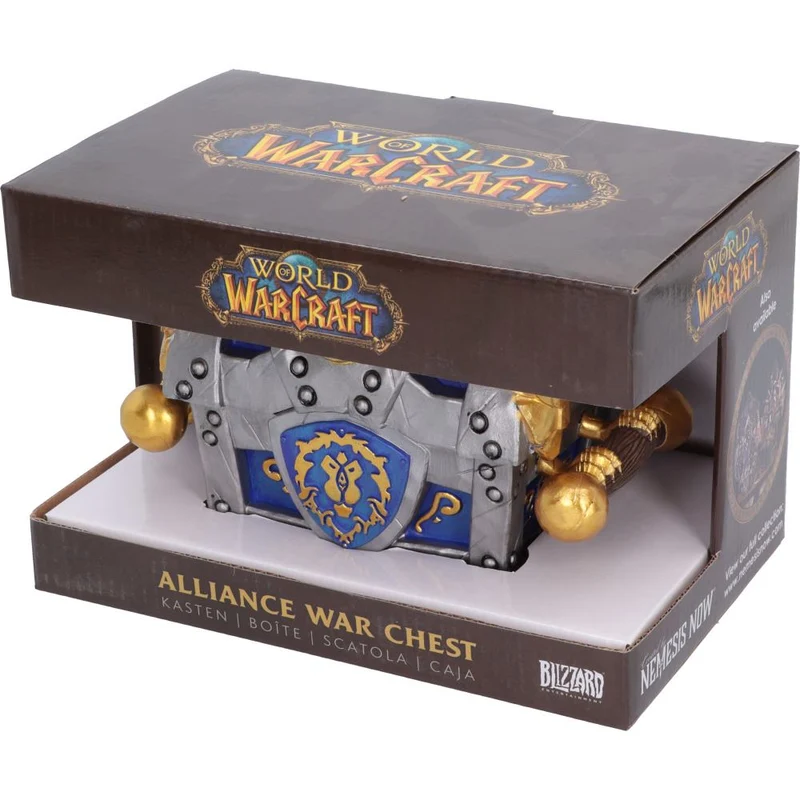 Nemesis Now World of Warcraft Alliance War Chest Box 18.5cm