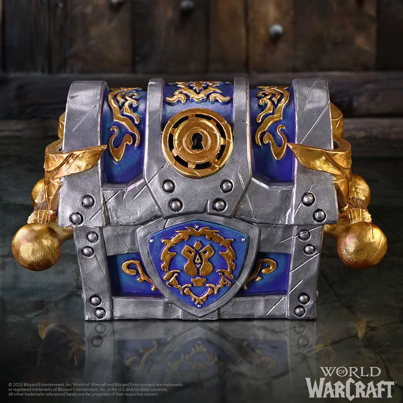Nemesis Now World of Warcraft Alliance War Chest Box 18.5cm