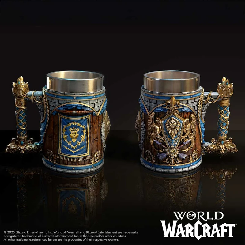 Nemesis Now World of Warcraft Alliance Tankard 16cm