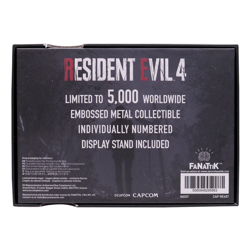 Fanattik Limited Edition Resident Evil 4 Level 3 Keycard Replica