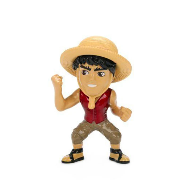 Jada One Piece Luffy Zoro Nami & Chopper Metalfigs 2.5" Diecast Figure 4-Pack
