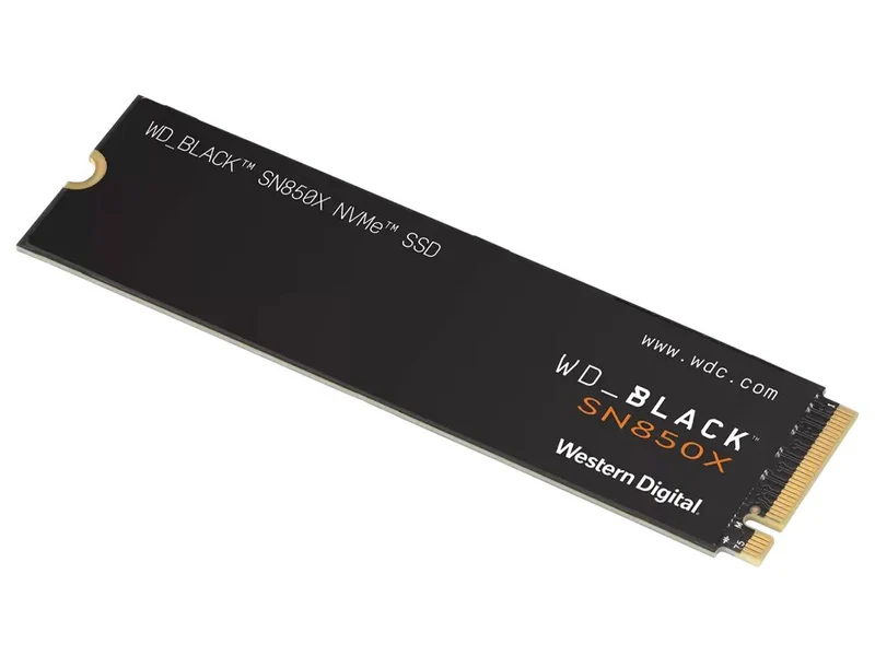 WD Black SN850X 1TB PCIe Gen4 NVMe M.2 2280 SSD (Without Heatsink)