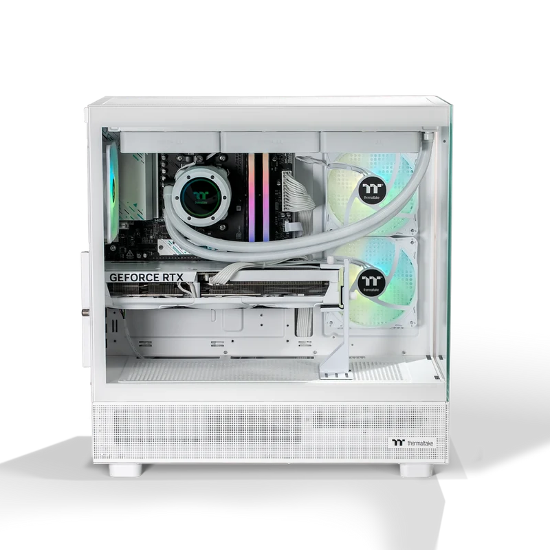 Thermaltake Horizon Xtreme V2 Snow Gaming Desktop PC (AMD 7800X3D / RTX 5080 / 32GB RAM)