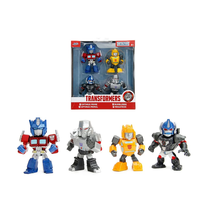 Jada Transformers TV MetalFigs 2.5" Diecast Figure 4 Pack