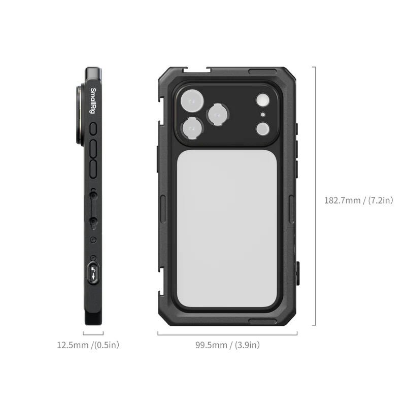 SmallRig Mobile Video Cage for iPhone 17 Pro Max (Basic Edition) 5546