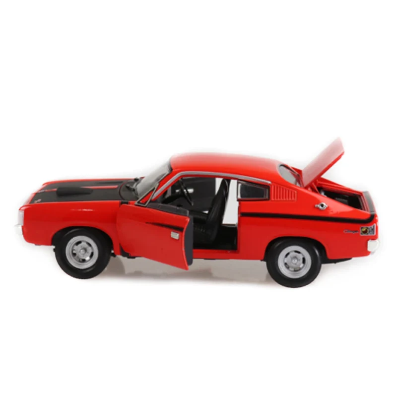 DDA 1:32 Scale Hot Red E38 Valiant Charger Street Vehicle Model