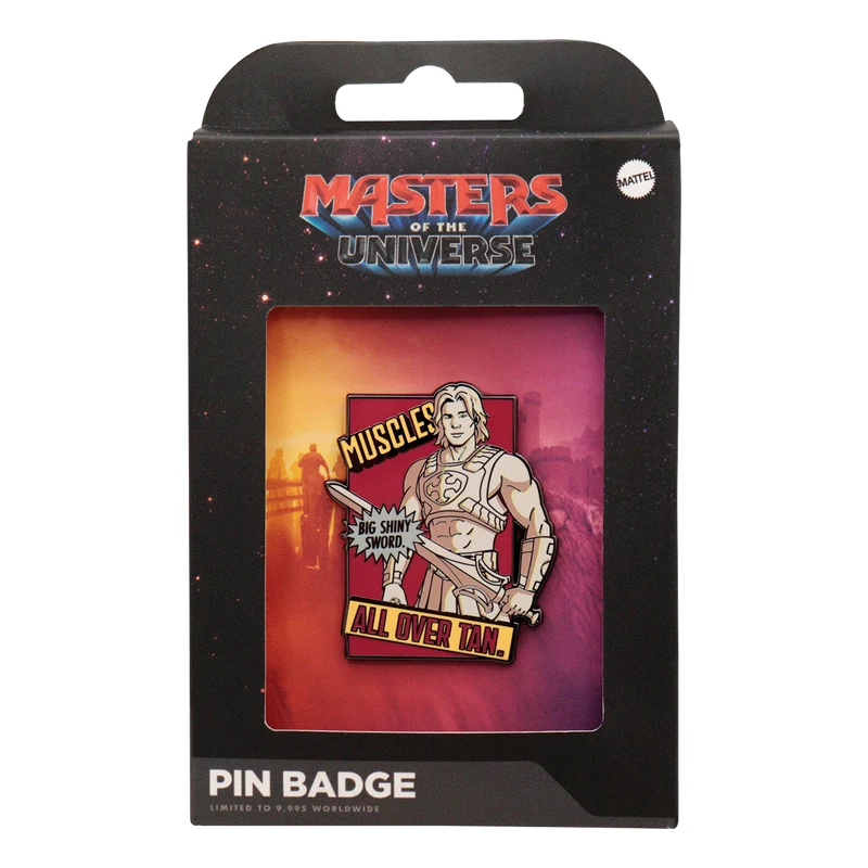 Fanattik - Masters of the Universe 2026 - Limited Edition He-Man Pin Badge