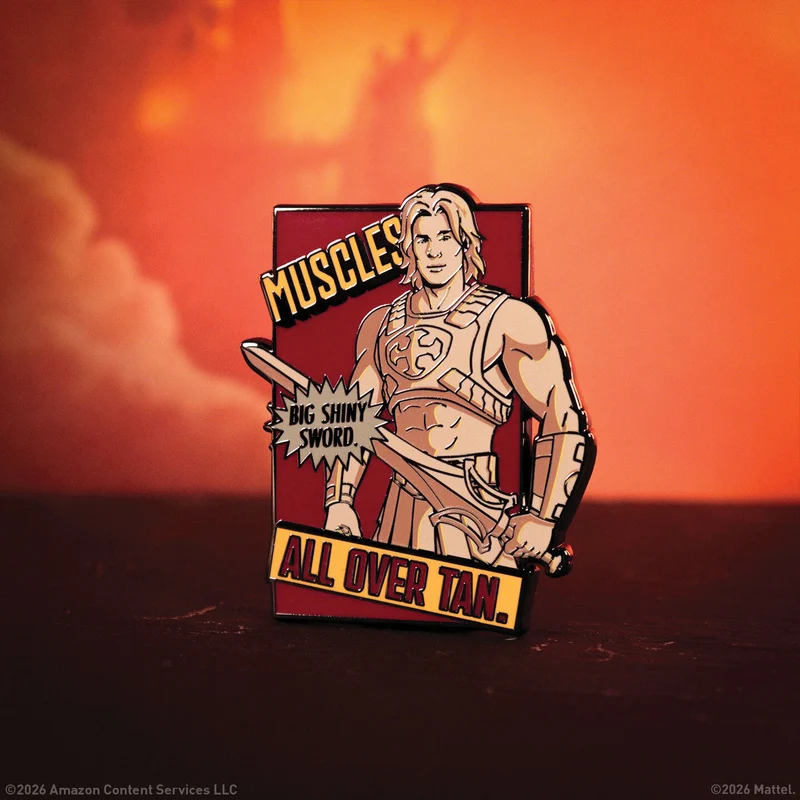 Fanattik - Masters of the Universe 2026 - Limited Edition He-Man Pin Badge