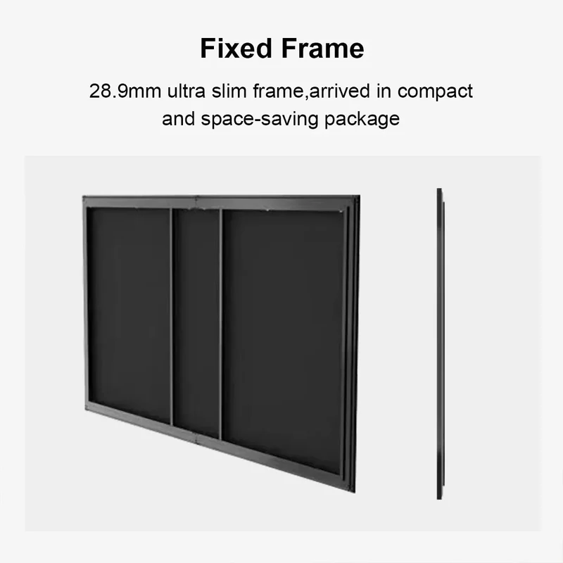 Winways UST Throw ALR 120'' Fixed Frame Fresnel Screen