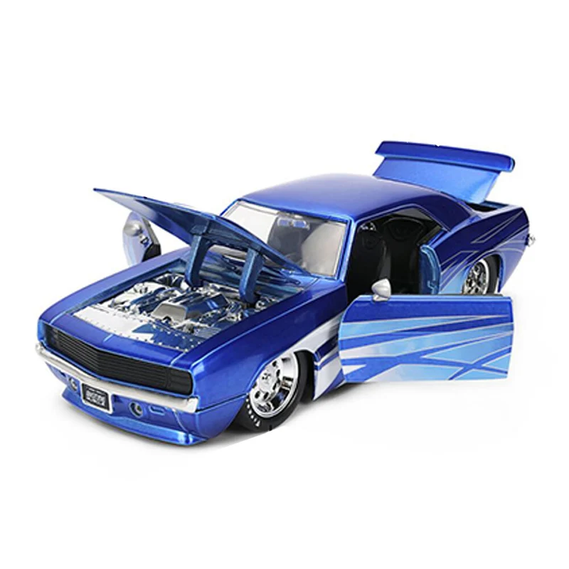 Jada 1:24 Scale Big Time Muscle 1969 Chevrolet Camaro Diecast Vehicle Model