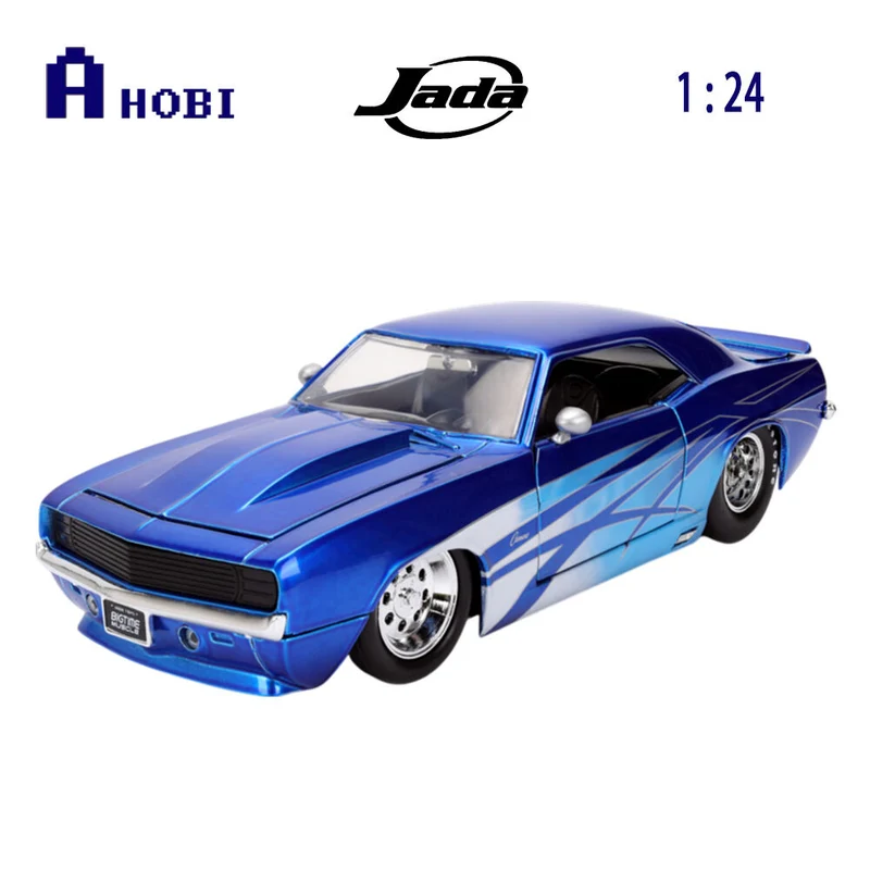 Jada 1:24 Scale Big Time Muscle 1969 Chevrolet Camaro Diecast Vehicle Model