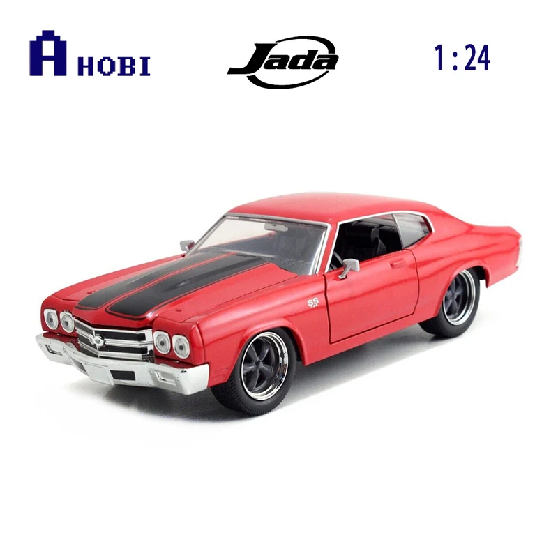 Jada 1:24 Scale Fast & Furious Dom's '70 Chevy Chevelle SS Diecast Model Car