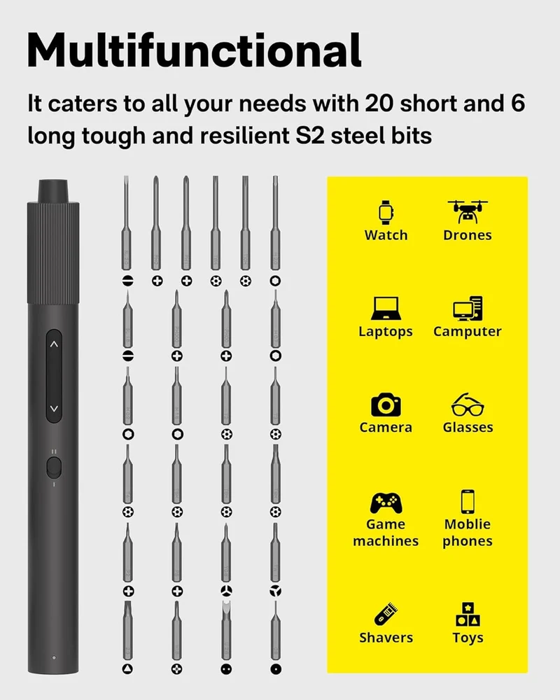 Hoto Electric Precision Screwdriver Kit Pro (48-in-1)