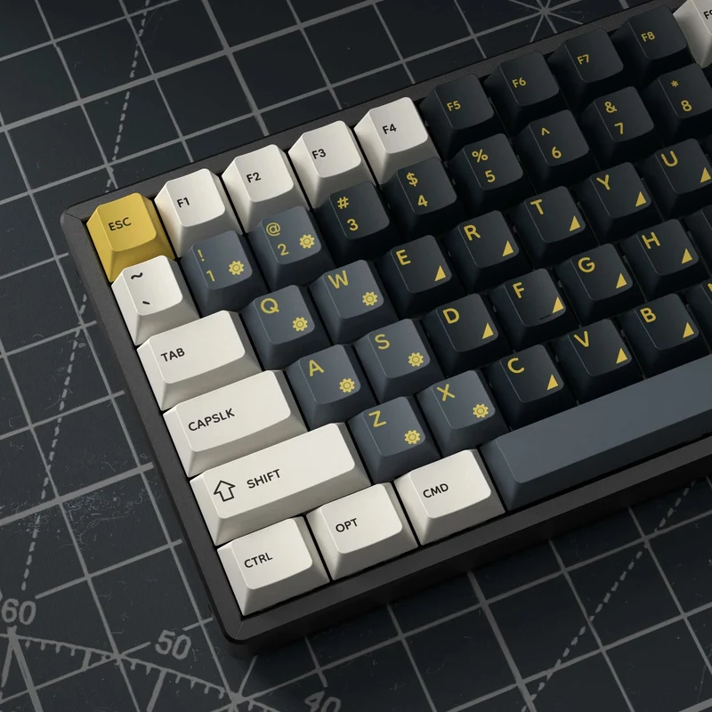 Keychron Cherry Profile Dye-Sub PBT Full Keycap Set (Retro Garage)