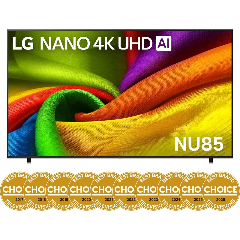 LG 98" NU855B Nano 4K UHD LED AI Smart TV [2026]