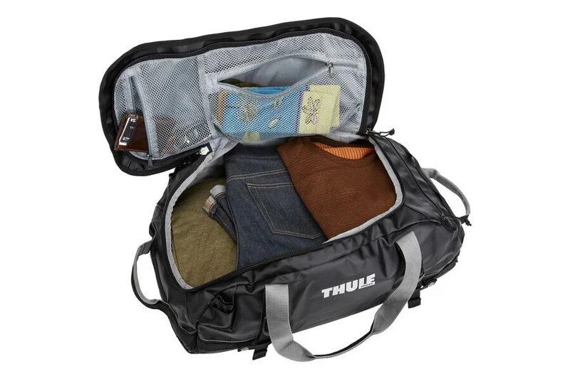 Thule Chasm 40L/56cm Duffel/Backpack Handbag Carry Travel Gym Storage Bag in Black