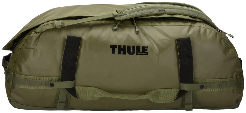 Thule Chasm 130L Duffel Overnight Bag Convertible Backpack Duffle in Olivine