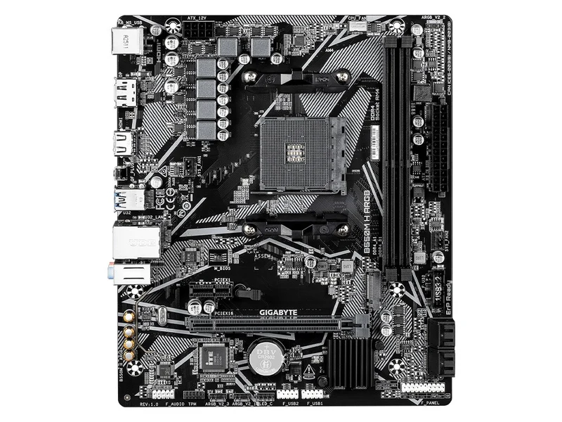 Gigabyte B550M H ARGB AM4 DDR4 mATX Motherboard (B550M H ARGB)
