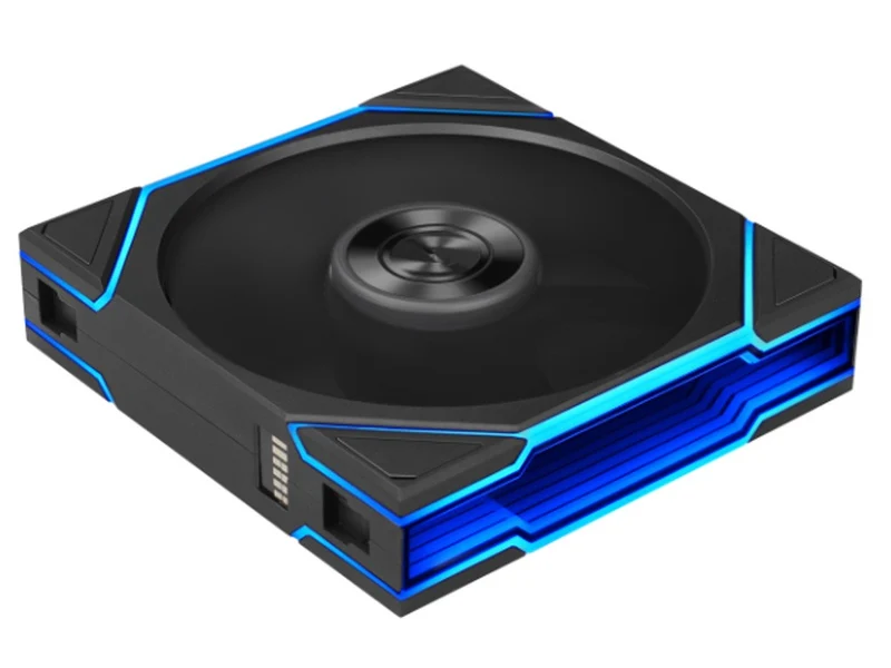 Lian Li Uni Fan TL Flex 2.4GHz Wireless 120mm Reverse Blade ARGB Fan - Black (12RTL1F1B)
