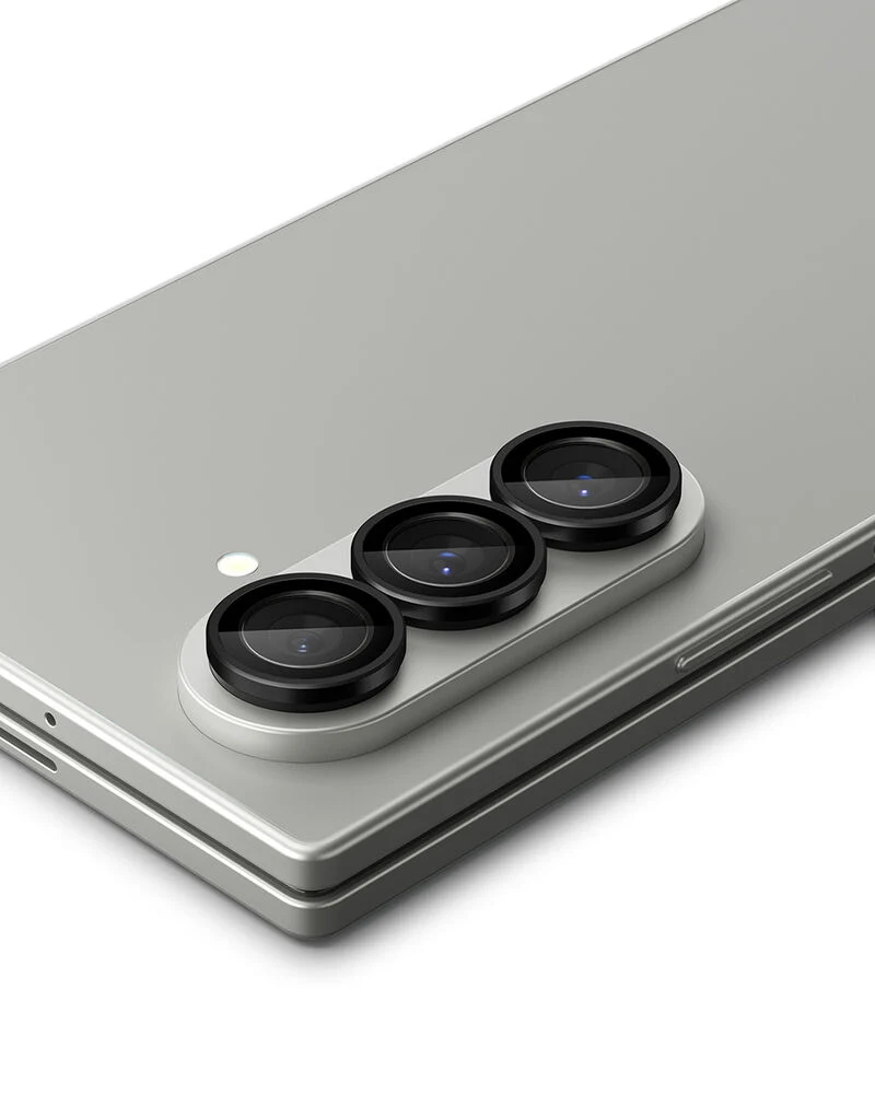 Spigen Galaxy Z Fold 8 Ultra / Z Fold 7 Glas.tR EZ Fit Optik Pro Lens Protector 2PCS (Black)