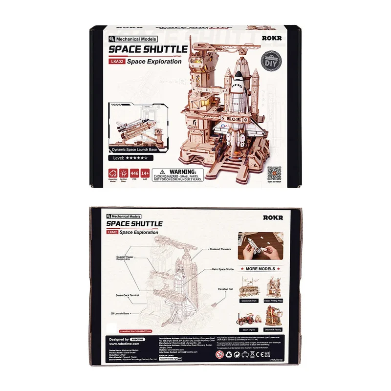Robotime Mechanical Models Space Shuttle