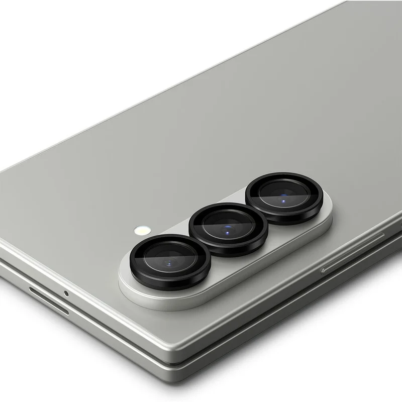 Spigen Samsung Galaxy Z Fold 7 GLAS.tR EZ Fit Optik Pro HD 2PCS Glass Screen Protector - Black