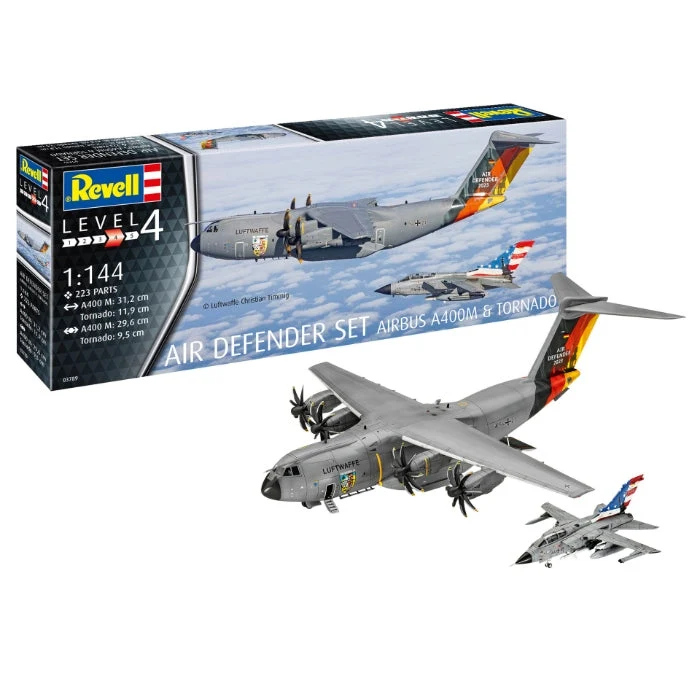 1/144 Air Defender Set Airbus A400M & Tornado