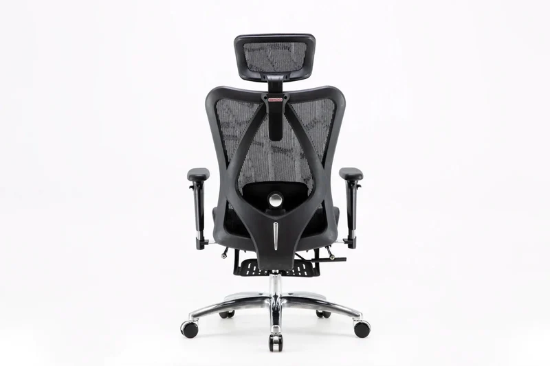 Sihoo M57 Ergonomic Office Chair with Built-in Footrest (Black)