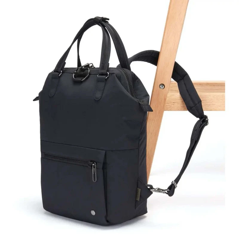 Pacsafe Citysafe CX Econyl Anti-Theft Mini Backpack - Black