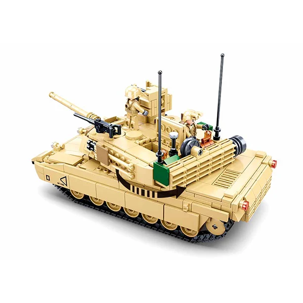 Sluban MB M1A2 V2 Abrams Tank