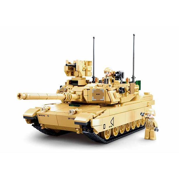 Sluban MB M1A2 V2 Abrams Tank