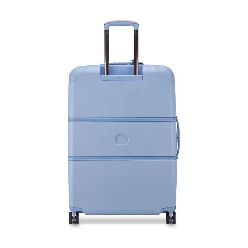 Delsey Chatelet Air 2.0 Checked-In Luggage Suitcase W/ TSA Lock Light Blue 76 cm