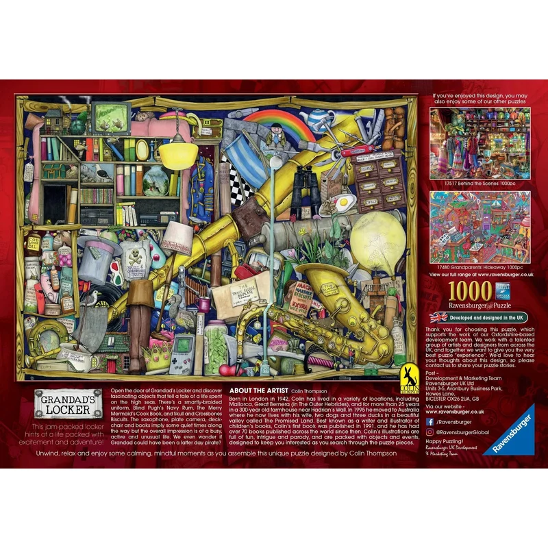 Ravensburger 1000pc Grandad Puzzle