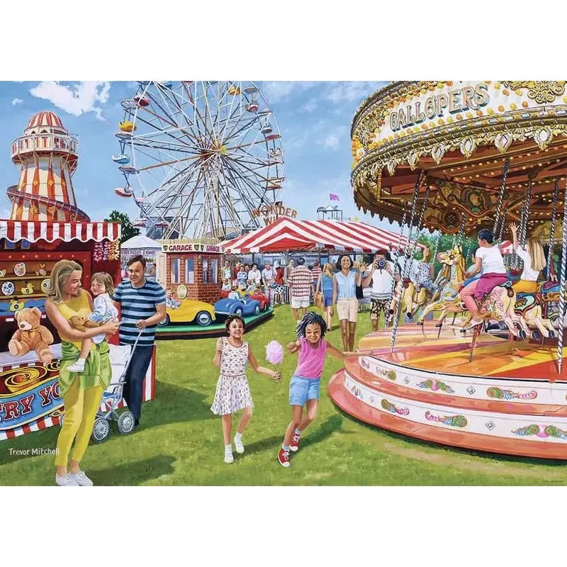 Ravensburger 1000pc Vintage Fairground Fun Puzzle