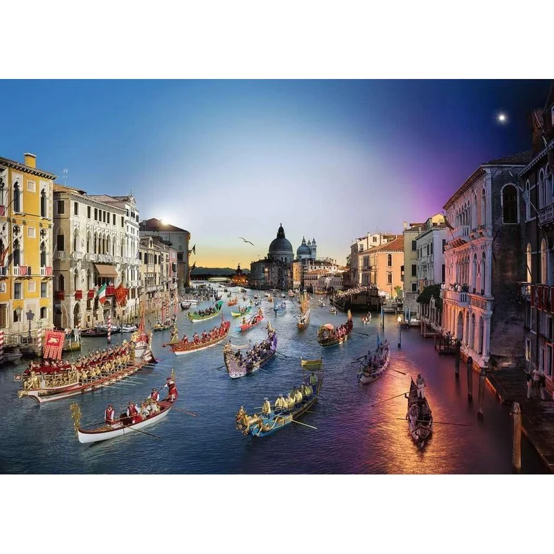 Ravensburger 1000pc AT: Venice Day to Night Puzzle