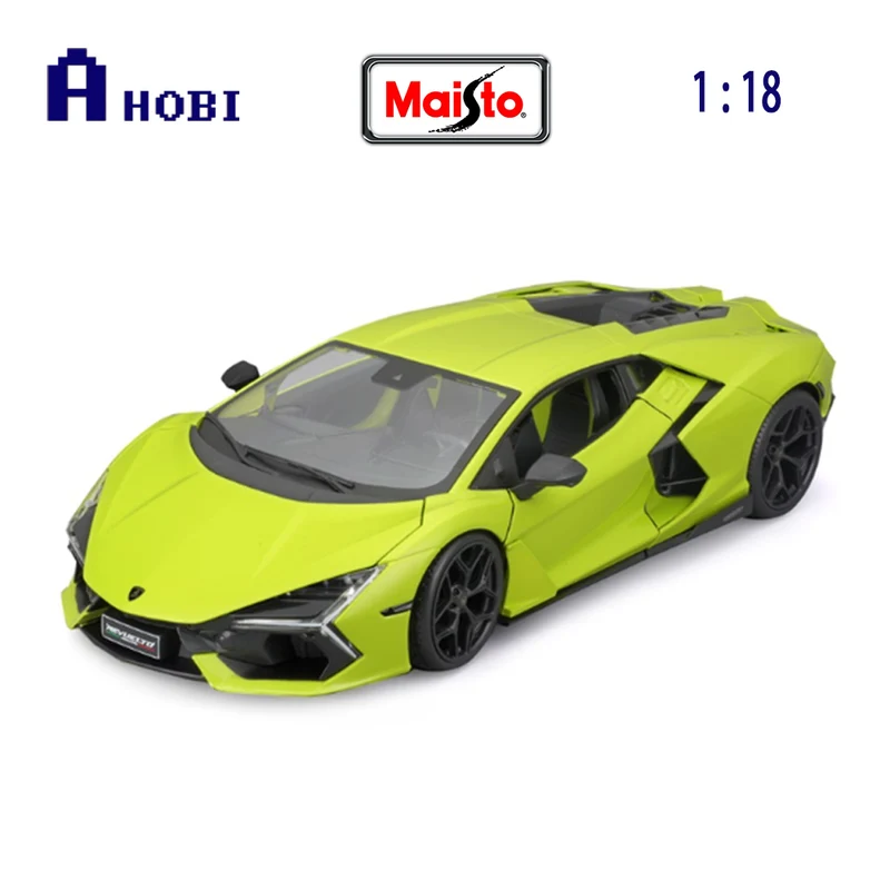 Maisto 1:18 Scale 2023 Lamborghini Revuelto HPEV Hybrid Diecast Car Model