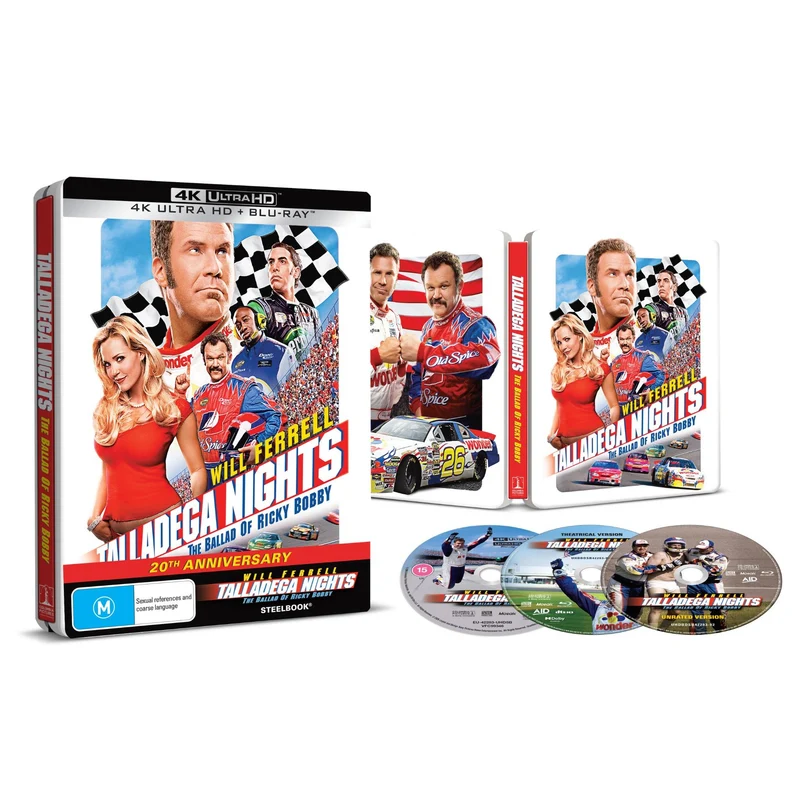 Talladega Nights Ricky Bobby (Steelbook)