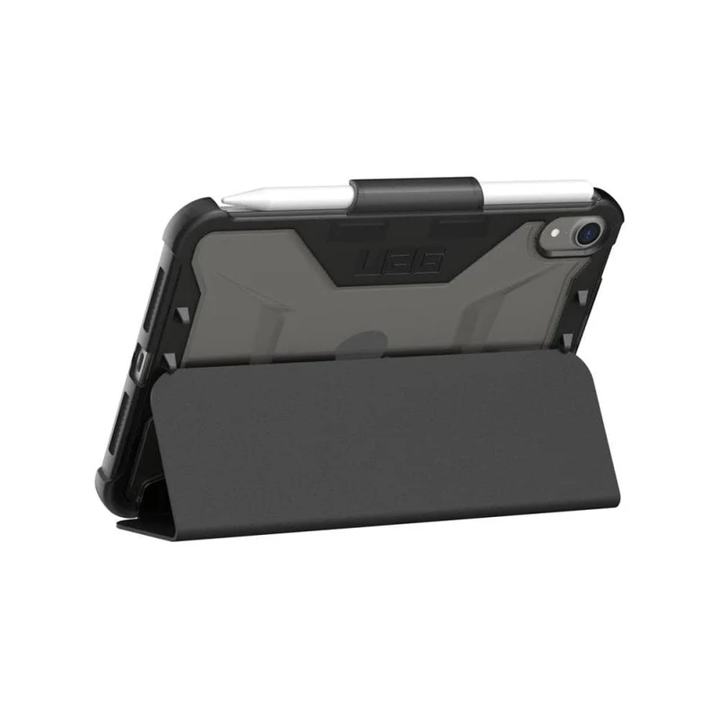 Urban Armour Gear Plyo Folio Case For iPad Mini Gen 6 2021 (Black/Ice)