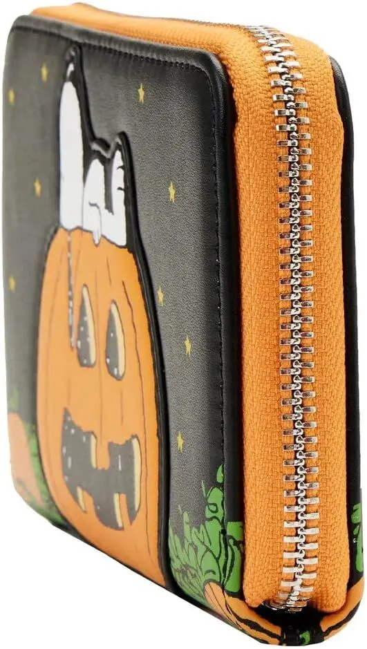 Loungefly Peanuts - Great Pumpkin Snoopy Doghouse Zip Around Wallet