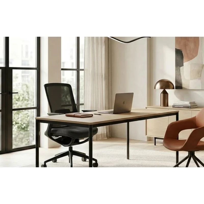 Sabia Maxwell Pre-Assembled Chair Mesh Ergonomic Office Seating Adjustable (Black)