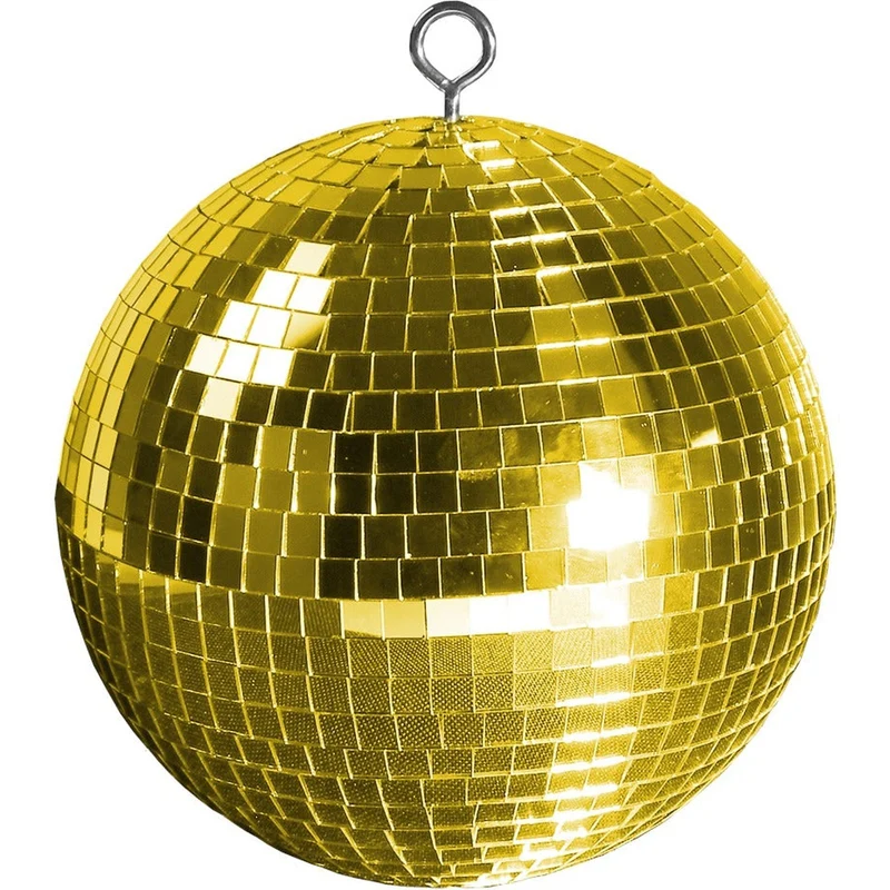 Event Lighting Party MB08G - Mirror ball - 8" (20cm) - Gold