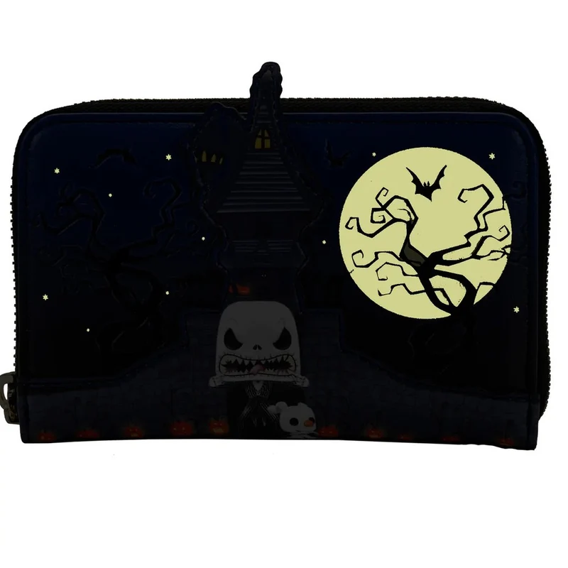 Loungefly Disney The Nightmare Before Christmas - Jack Skellington Glow Pop! Wallet